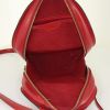 Zaino Louis Vuitton Mabillon in pelle Epi rossa - Detail D2 thumbnail