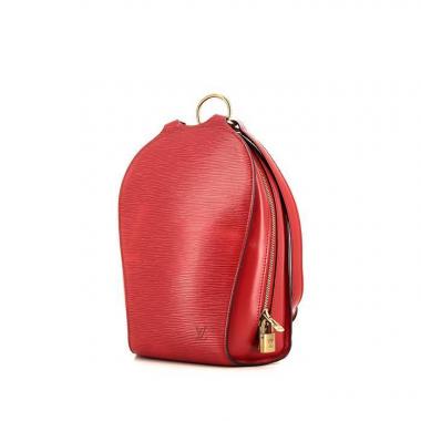 Louis Vuitton Mabillon backpack in red epi leather