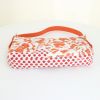 Fendi Baguette bag in white and orange paillette and orange - Detail D4 thumbnail
