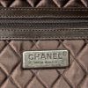 Chanel Bowling Handbag in brown box leather - Detail D2 thumbnail