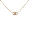 Piaget Possession necklace in pink gold and diamonds - 00pp thumbnail