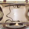 Gucci vanity case in monogram canvas and brown leather - Detail D2 thumbnail
