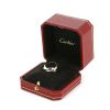 Sortija Cartier Trinity modelo mediano en 3 oros y diamantes - Detail D2 thumbnail