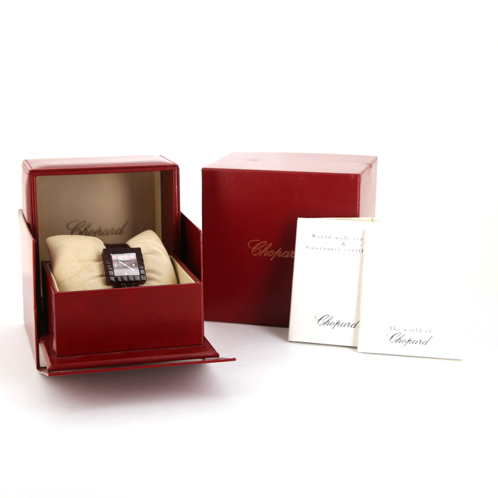 Montre Chopard Be Mad en bakélite bordeaux Vers  2000 - Detail D2