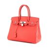 Hermes Birkin 30 cm handbag in pink Jaipur leather - 00pp thumbnail