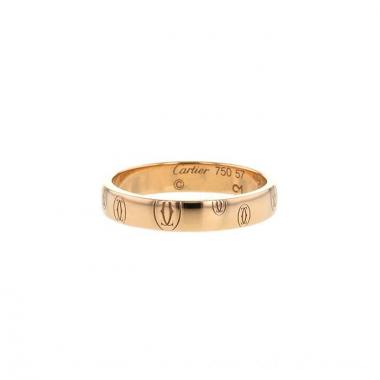 Anello Cartier Happy Birthday modello piccolo in oro rosa