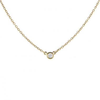 Collier Tiffany 
Co Diamonds By The Yard en or jaune et diamant Collier Tiffany 
Co Diamonds By The Yard en or jaune et diamant