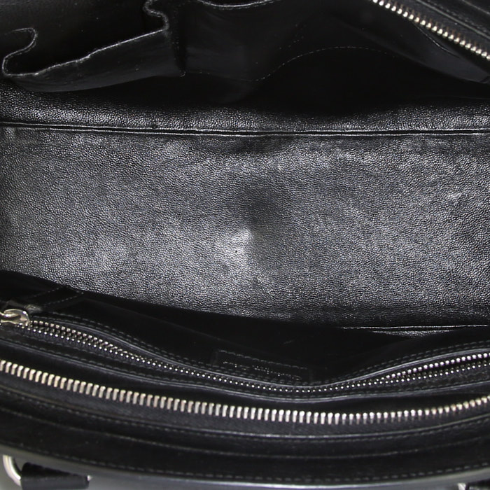 Dior My Dior bag in black grained leather - Detail D2