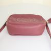 Gucci Soho Disco shoulder bag in pink leather - Detail D4 thumbnail