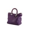 Sac Dior en cuir tressé violet - 00pp thumbnail