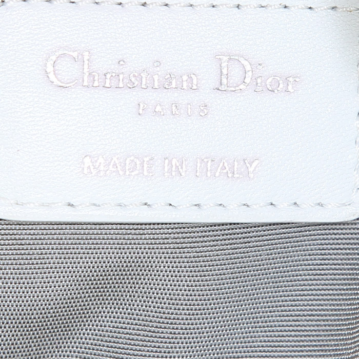 Borsa Dior in pelle trapuntata bianca - Detail D3