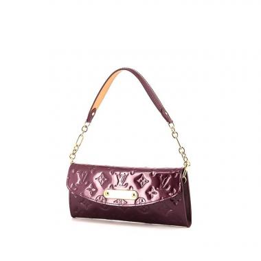 Louis Vuitton pouch in purple monogram patent leather