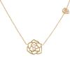Piaget Rose necklace in pink gold and diamonds - 00pp thumbnail