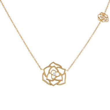 Collana Piaget Rose in oro rosa e diamanti