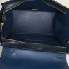 Borsa Celine Trapeze modello medio in pelle nera e blu - Detail D3 thumbnail