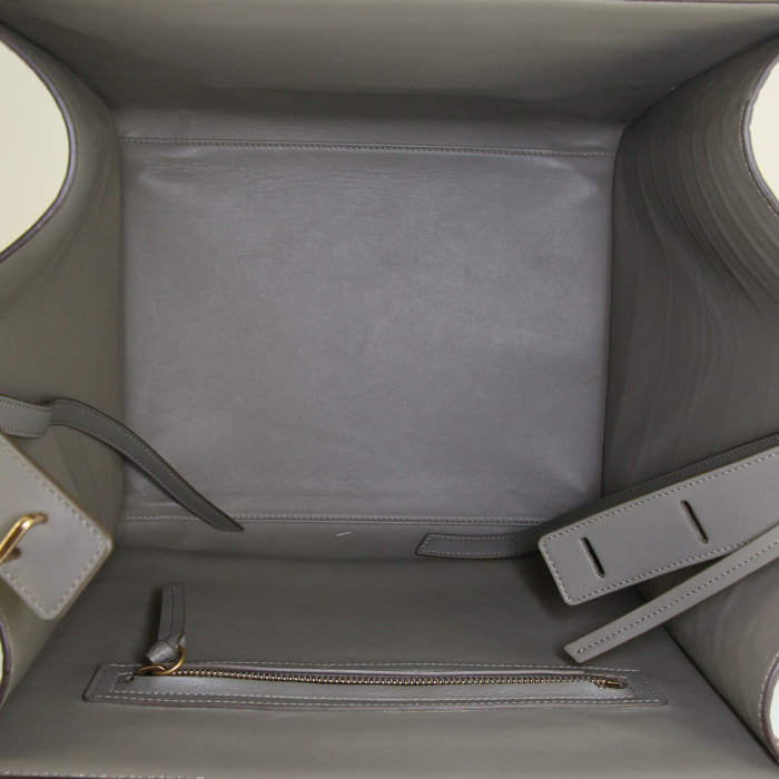 Bolso Cabás Celine Phantom en cuero beige - Detail D2