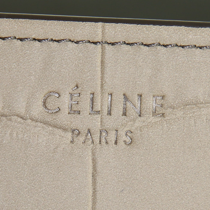 Bolso Cabás Celine Phantom en cuero beige - Detail D3