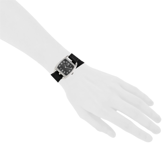 Hermes Cape Cod watch in stainless steel Ref:  CT1.210 Circa  2010 - Detail D1