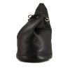 Bolsa de viaje Hermès Matelot en cuero Fjord negro - 00pp thumbnail