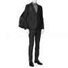 Bolsa de viaje Hermès Matelot en cuero Fjord negro - Detail D1 thumbnail