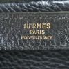 Bolsa de viaje Hermès Matelot en cuero Fjord negro - Detail D3 thumbnail