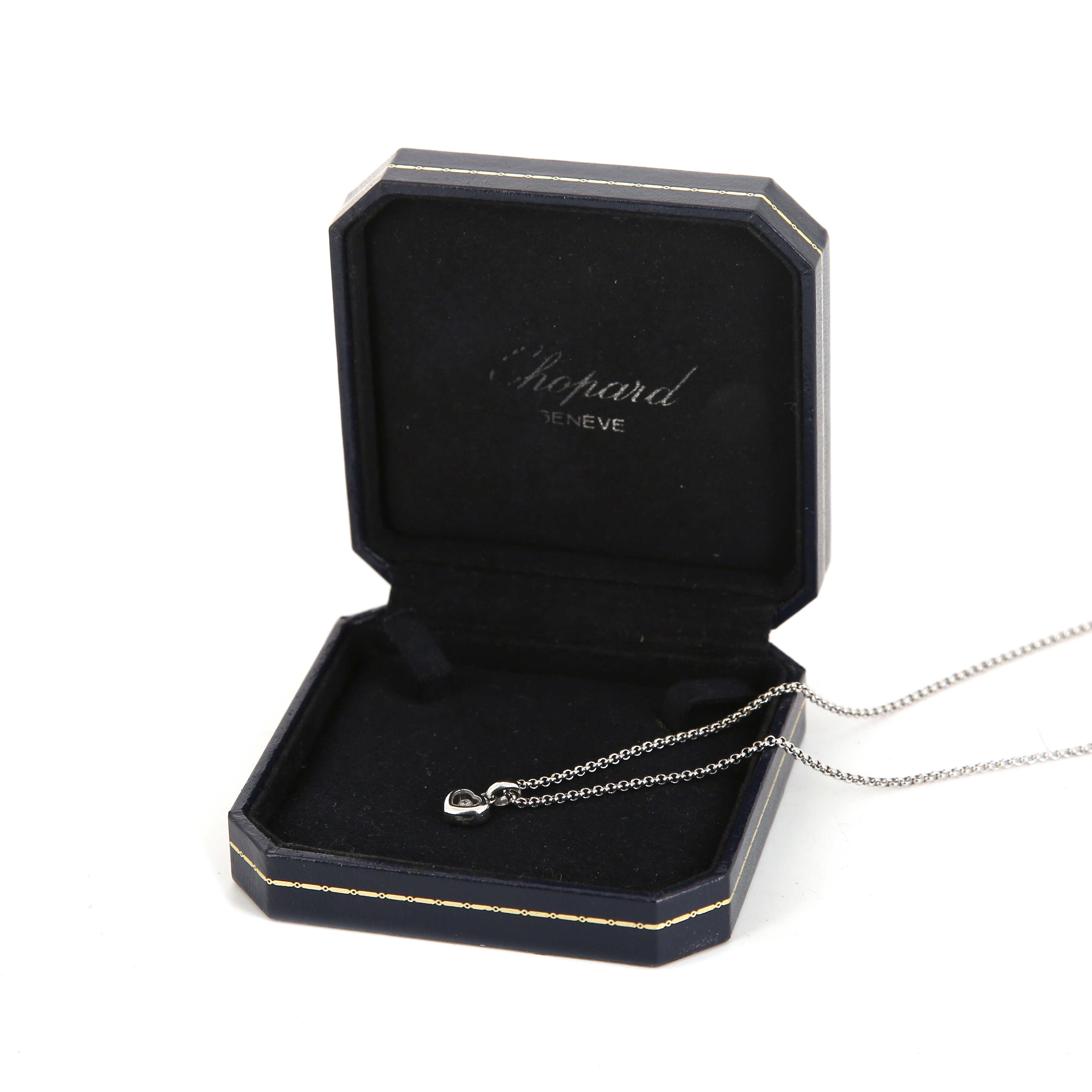 Collana Chopard Happy Diamonds in oro bianco e diamante