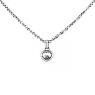 Collana Chopard Happy Diamonds in oro bianco e diamante
