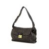 Louis Vuitton Motard handbag in anthracite grey leather - 00pp thumbnail