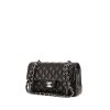Chanel Timeless bag in black quilted leather - 00pp thumbnail