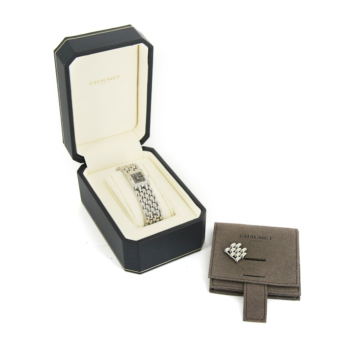 Chaumet Khesis watch in stainless steel Circa  2000 - Detail D2