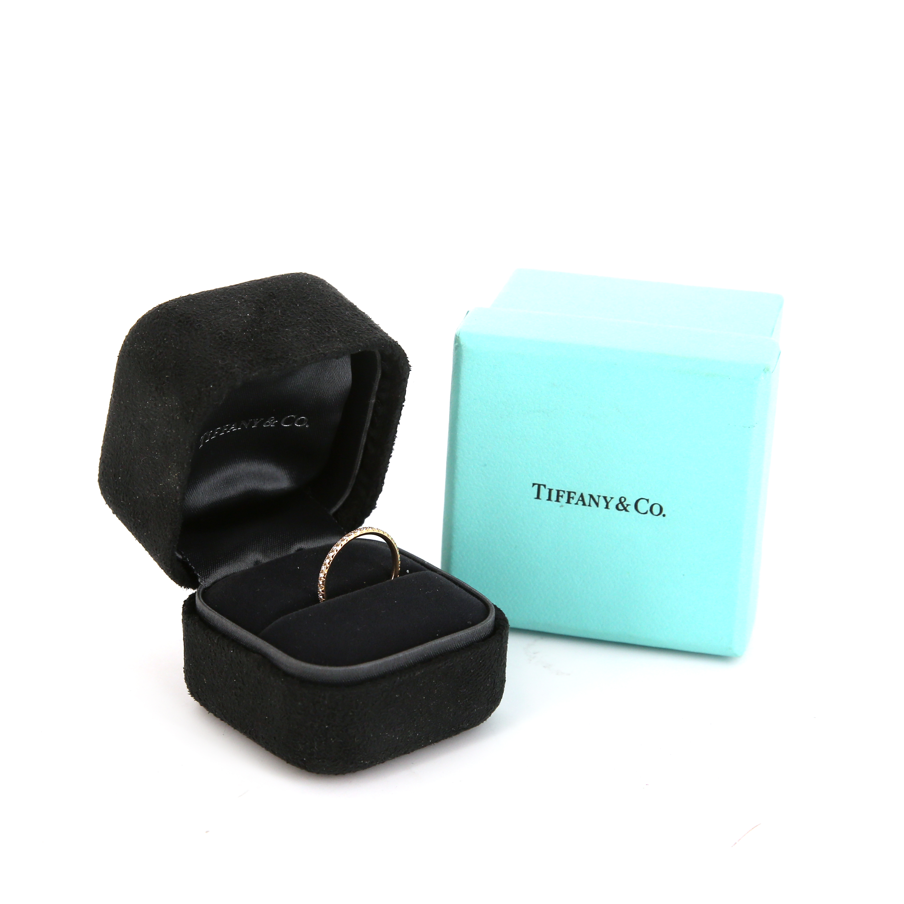 Alliance Tiffany 
Co Metro en or rose et diamants - Detail D2