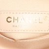 Borsa a tracolla Chanel Coco Handle in pelle martellata e trapuntata beige - Detail D4 thumbnail