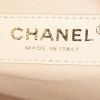 Chanel Deauville shopping bag in beige canvas and beige leather - Detail D3 thumbnail