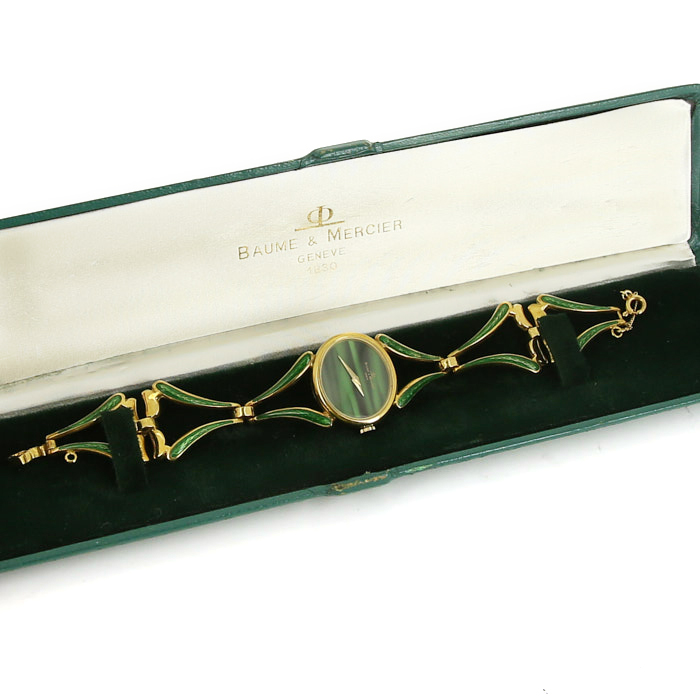 Baume & Mercier watch in yellow gold Circa  1970 - Detail D2