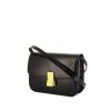 Celine Classic Box handbag in black box leather - 00pp thumbnail