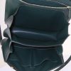 Celine Classic Box shoulder bag in green box leather - Detail D2 thumbnail