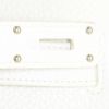 Borsa Hermes Birkin Shoulder in pelle togo bianca - Detail D4 thumbnail