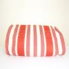 Hermes Cannes bag in white and red printed patern canvas - Detail D4 thumbnail
