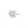Dinh Van Impressions ring in white gold and diamonds - 00pp thumbnail