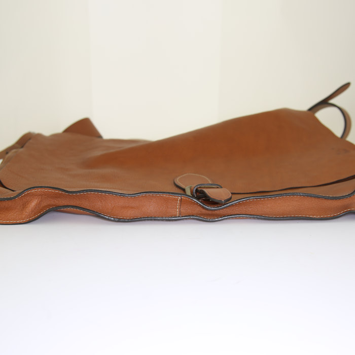 Bolso bandolera Mulberry en cuero marrón - Detail D4