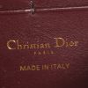 Sac Dior Oblique en toile monogram bordeaux - Detail D3 thumbnail