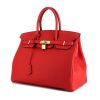 Hermes Birkin 35 cm bag in red Casaque togo leather - 00pp thumbnail