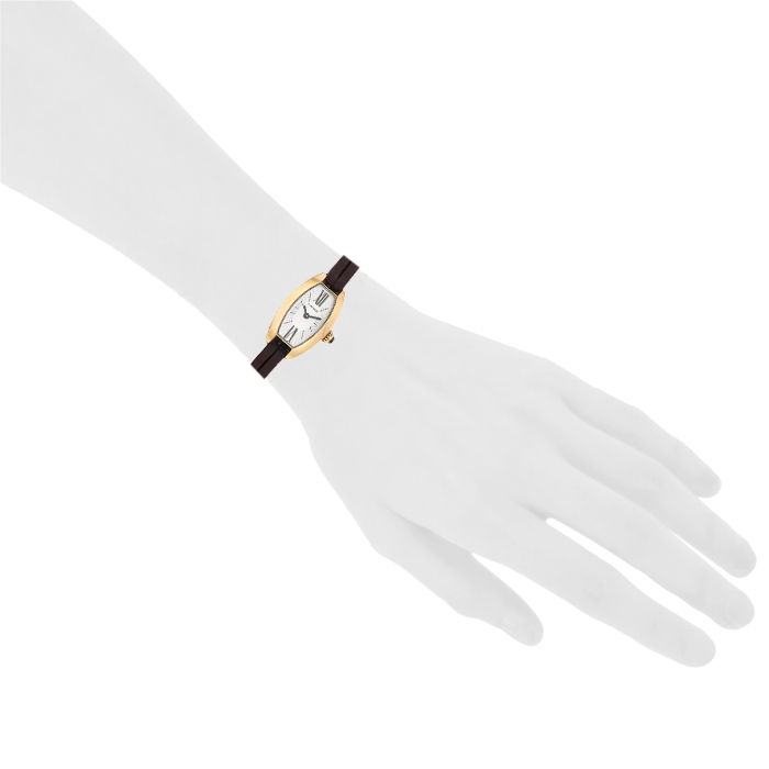 Reloj Cartier de oro amarillo 18k Ref :  2592 Circa  2000 - Detail D1