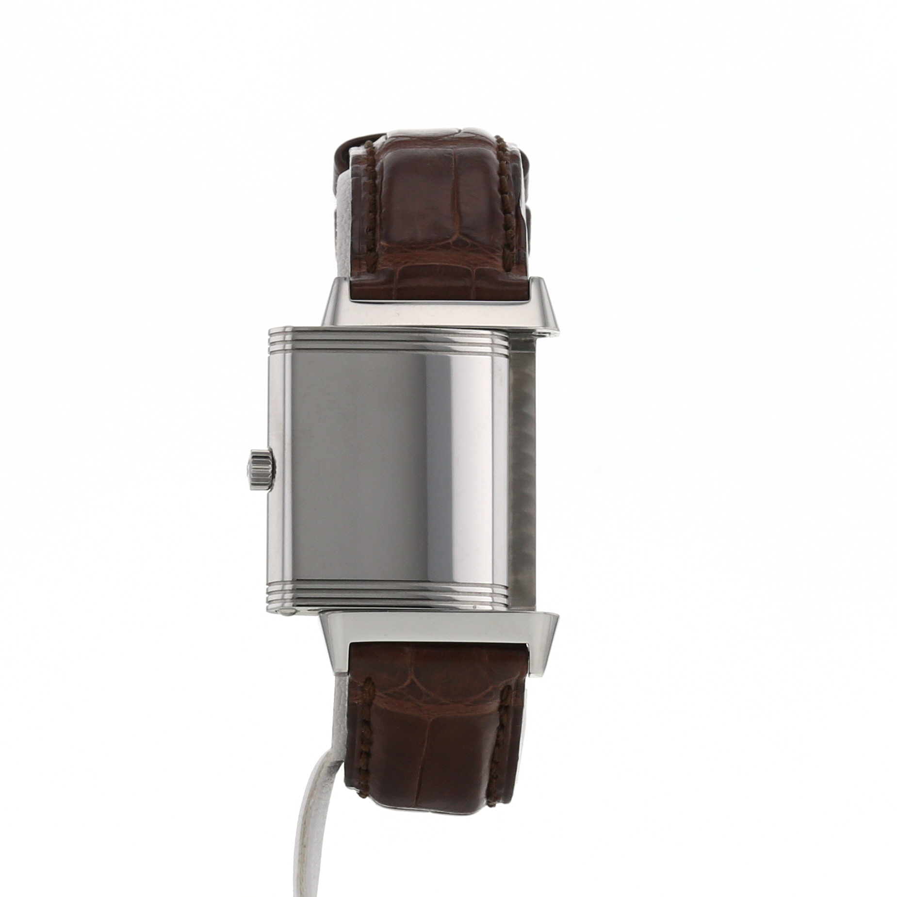 Jaeger Lecoultre Reverso watch in stainless steel Ref:  252871 Circa  2010 - Detail D2
