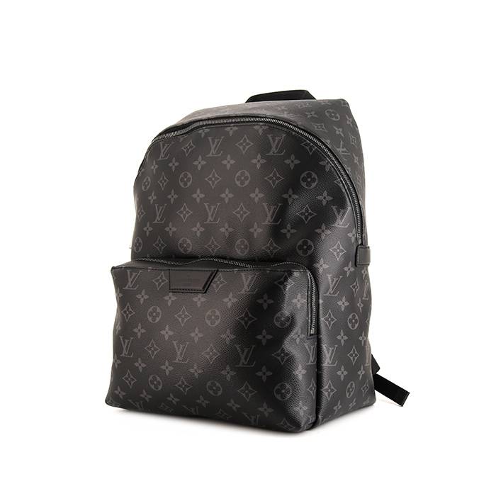 Louis+Vuitton+Discovery+Backpack+Black+Leather for sale online