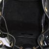 Saint Laurent Emmanuelle large model bag in black suede and black leather - Detail D3 thumbnail