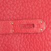 Hermes Birkin 35 cm handbag in red Fjord leather - Detail D4 thumbnail