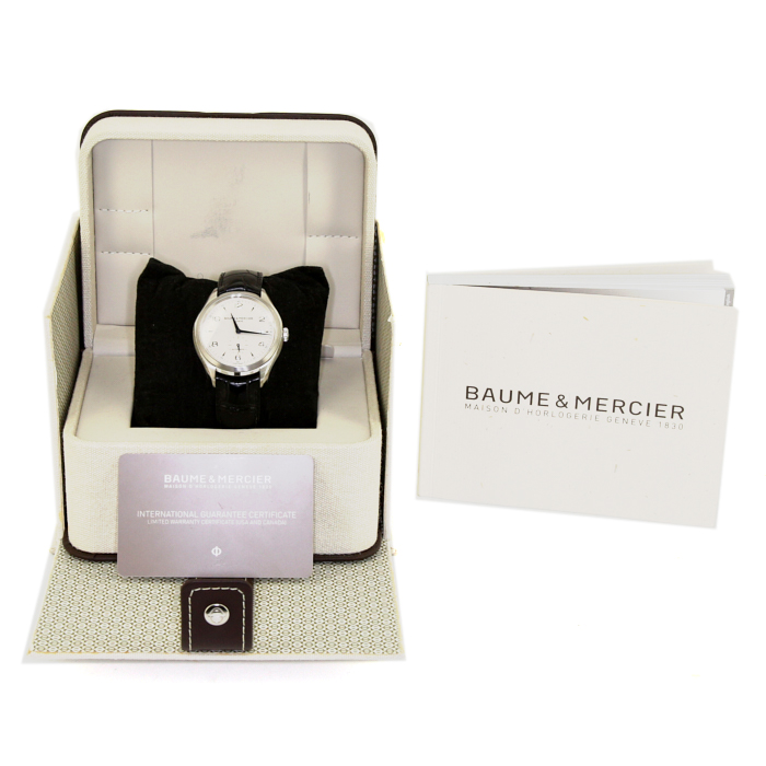 Baume & Mercier Clifton watch in stainless steel Ref:  65717 Circa  2014