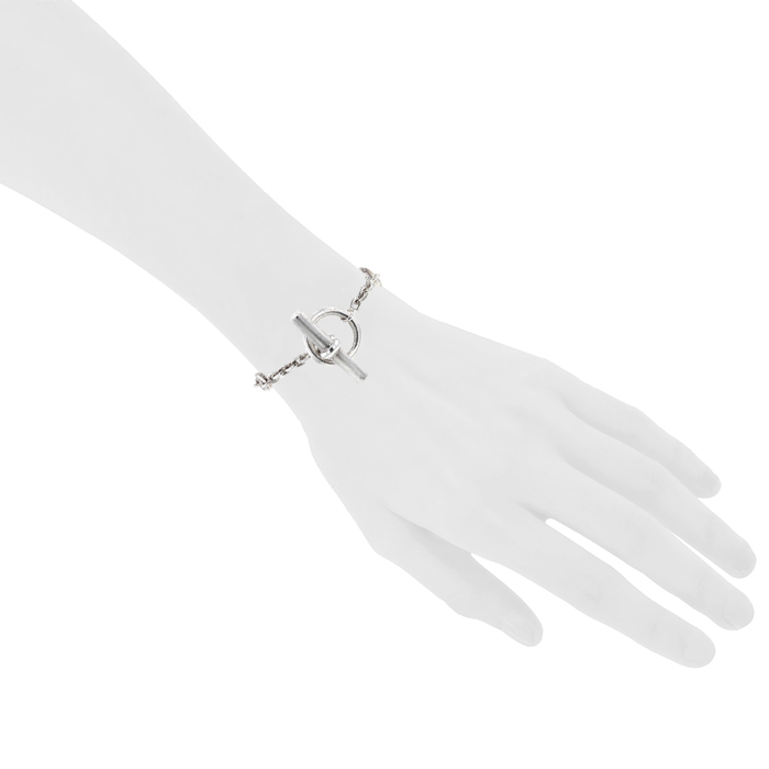 Brazalete Hermes Chaine d'Ancre en plata - Detail D1