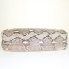 Prada Double handbag in beige and grey python - Detail D5 thumbnail